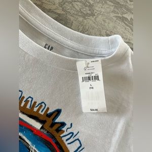 NWT Basquiat for Gap Kids long sleeve T sz L